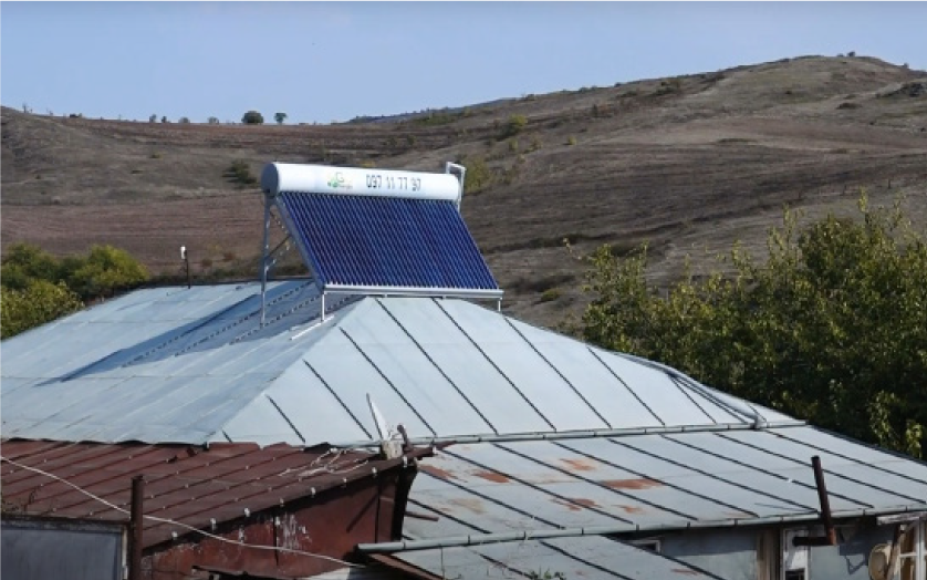 SOLAR WATER HEATERS FOR SOCIAL INSTITUTIONS IN ARTSAKH