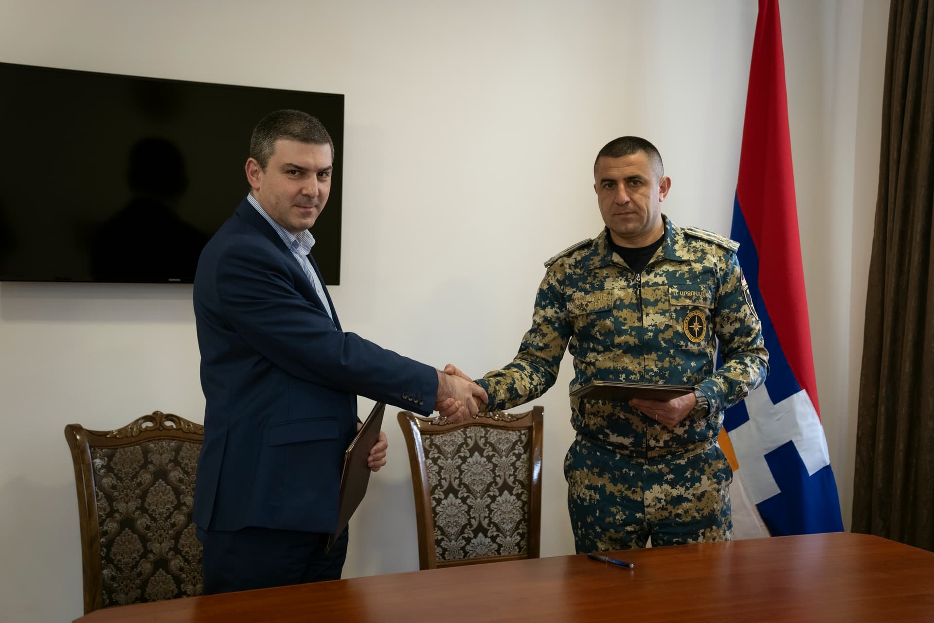 “We Are Our Mountains” agency will provide about 260 tons of food to be stored in the Artsakh state reserve and allocated to social groups